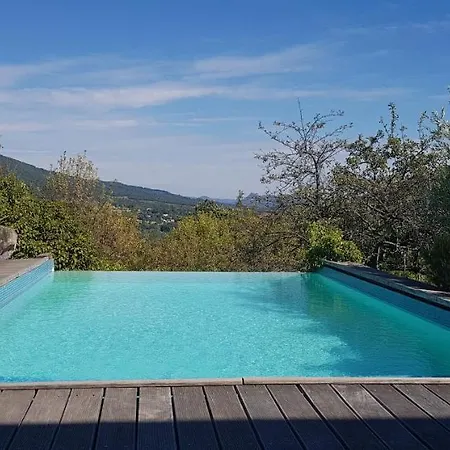 Maison Du Caroux, With A Pool With An Amazing View Holiday home Saint-Martin-de-l'Arcon